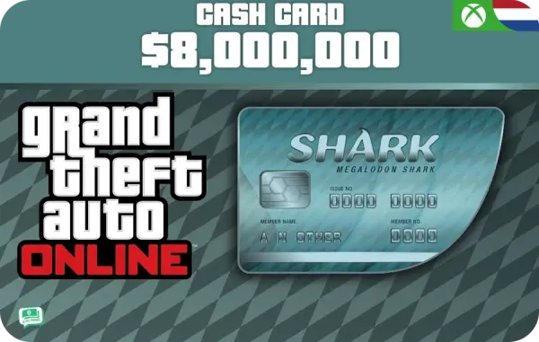 Grand Theft Auto V (GTA V) Megalodon Shark Cash Card (Xbox)