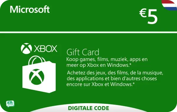 Xbox Giftcard 5 euro