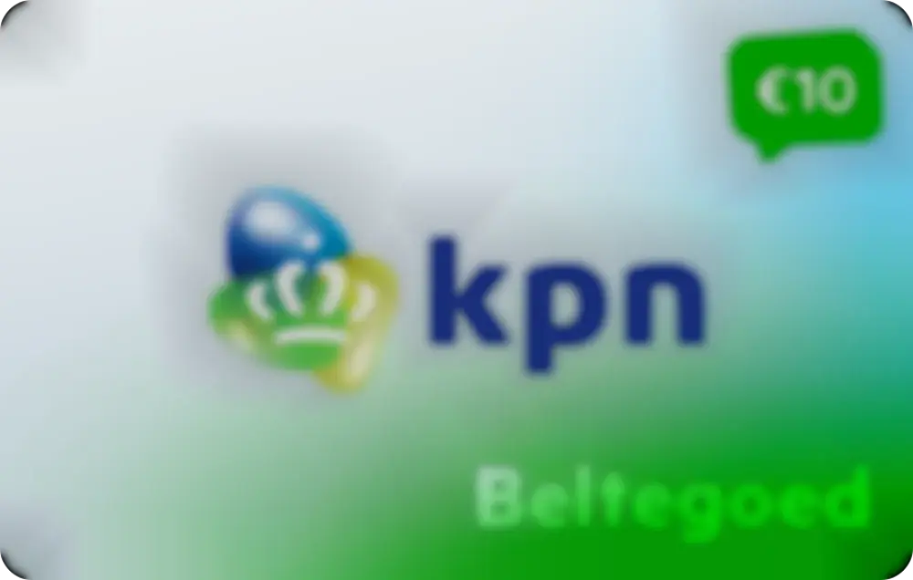 KPN beltegoed 10 euro