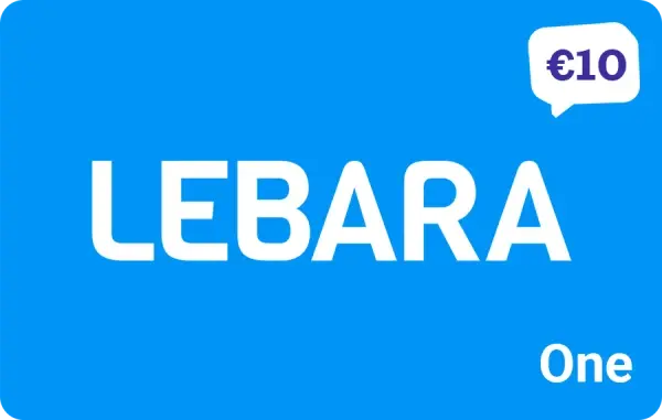 Lebara One beltegoed 10 euro