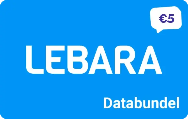 Lebara Online databundel 5 euro