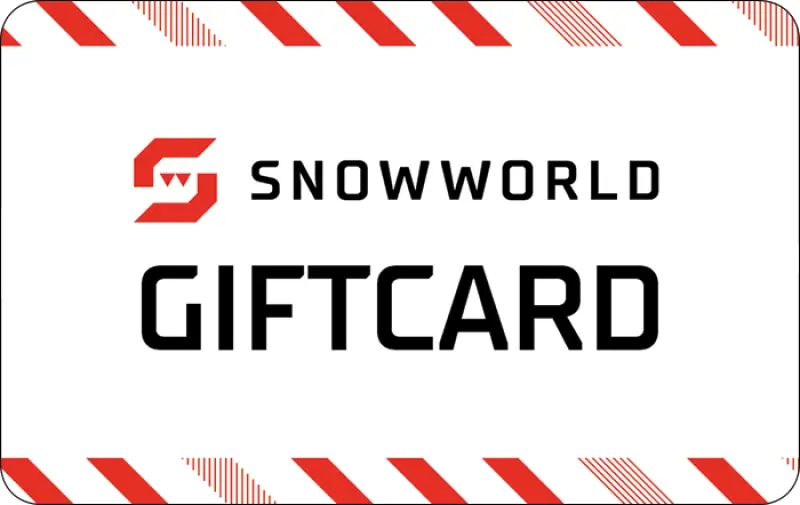 SnowWorld giftcard 10 euro