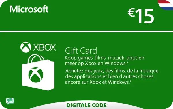 Xbox Giftcard 15 euro