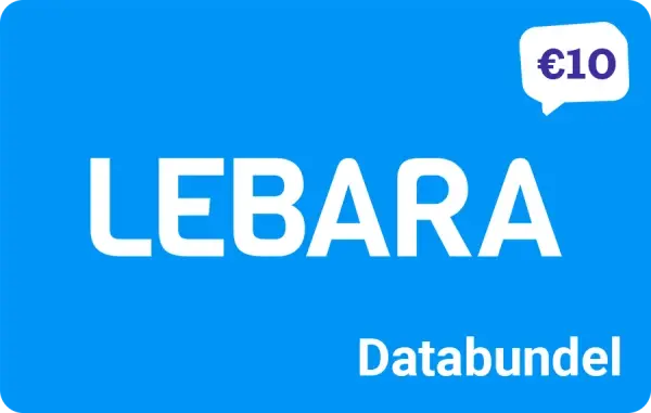 Lebara Online databundel 10 euro