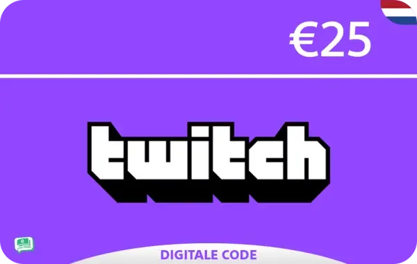 Twitch Giftcard 25 euro