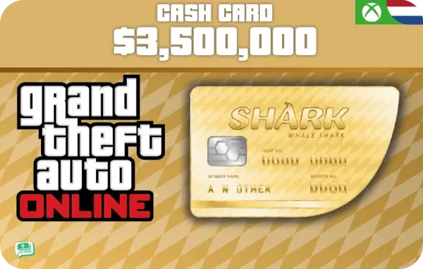Grand Theft Auto V (GTA V) Whale Shark Cash Card (Xbox)