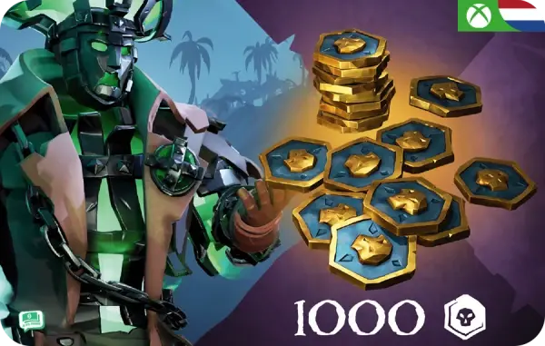Sea of Thieves Seafarer's Ancient Coin Pack 1000 Coins (Xbox)