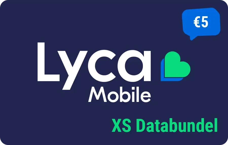 Lyca Databundel XS 5 euro