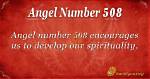 508 Angel Number Meaning - Pulptastic ·