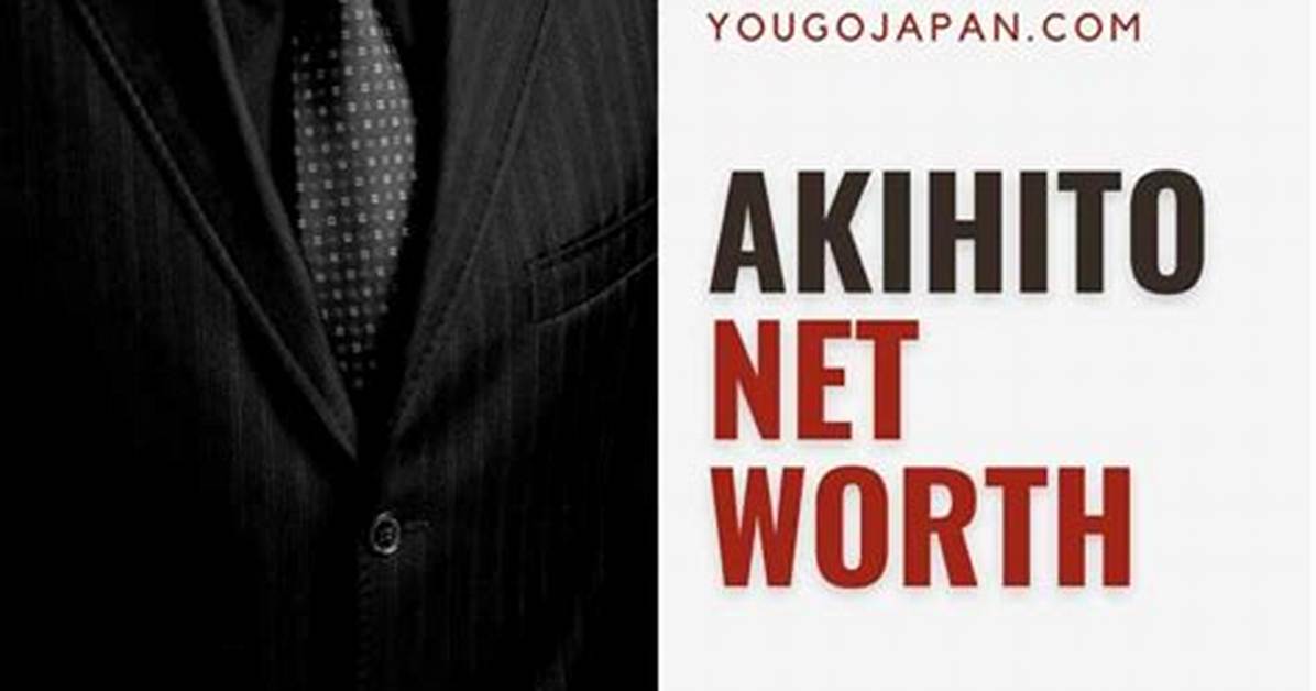 Akihito’s Net Worth, Biography, Career, Awards, Fact and Life Story