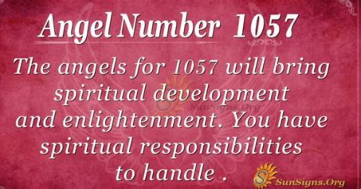 Angel Number 1057 Meaning: Wake up Determined ·