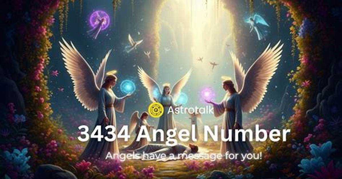 Angel Number 3434 ·