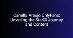 Camillaxaraujo Simpcity: Unveiling the Star's Journey and Impact