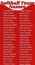Creative and Fun Softball Team Names to Inspire Your Squad