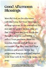 Discover the Power of Prayer Good Afternoon Blessings