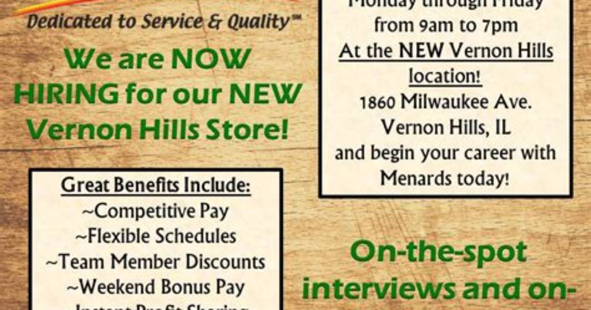 Exploring Exciting Opportunities: Menards Careers