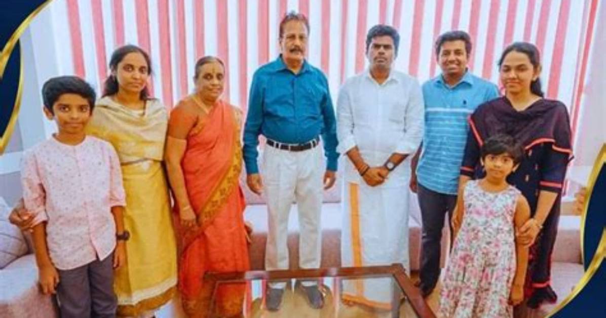 Exploring the Annamalai Bjp Family Photos: a Glimpse into Their Lives
