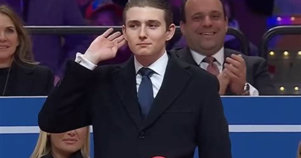 Exploring the Enigma: a Picture of Barron Trump's Girlfriend
