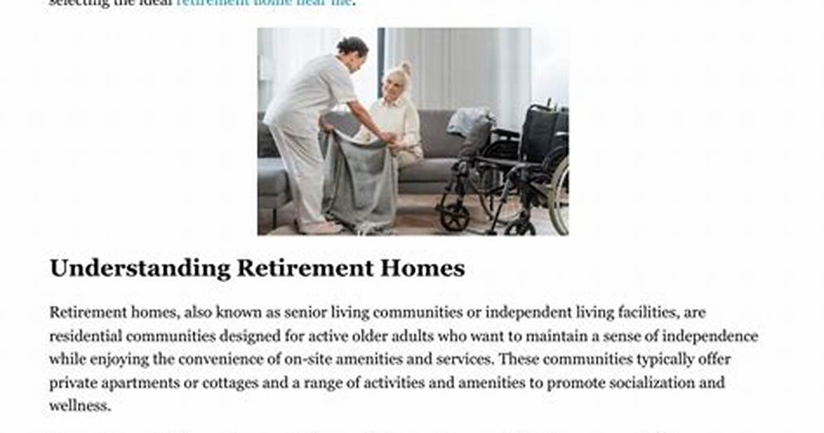 Finding Your Perfect Retirement House: a Comprehensive Guide