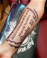 Inked Inspirations: Discovering the Best Tattoo Bible Quotes