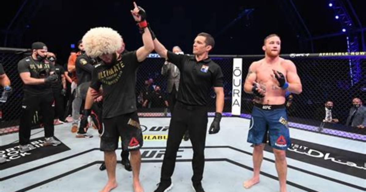 Justin Gaethje Name-Drops Khabib as the Toughest Opponent He Ever Faced in His Life |