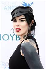 Kat Von D Is Covering Most of Her Tattoos with Solid Black Ink. Here Are 13 Designs She's Replaced,