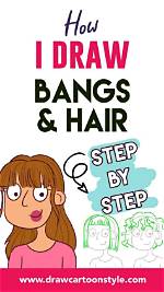 Learn How to Draw Curtain Bangs Like a Pro