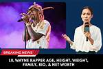 Lil Wayne - Bio, Age, Net Worth, Height, Married, Nationality, Body Measurement, Career