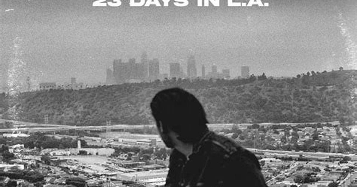 Logan Crosby Is Ready to Show the World the Artist He Truly Is with Debut Ep 23 Days in La (Ex