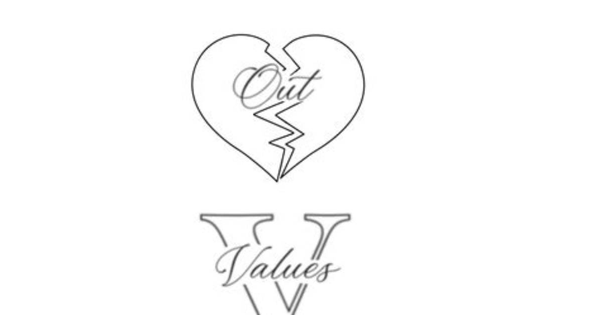 Loyalty out Values Everything Tattoo Stencil