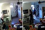 Mom and Child Caught on Cctv in Chilling Encounter