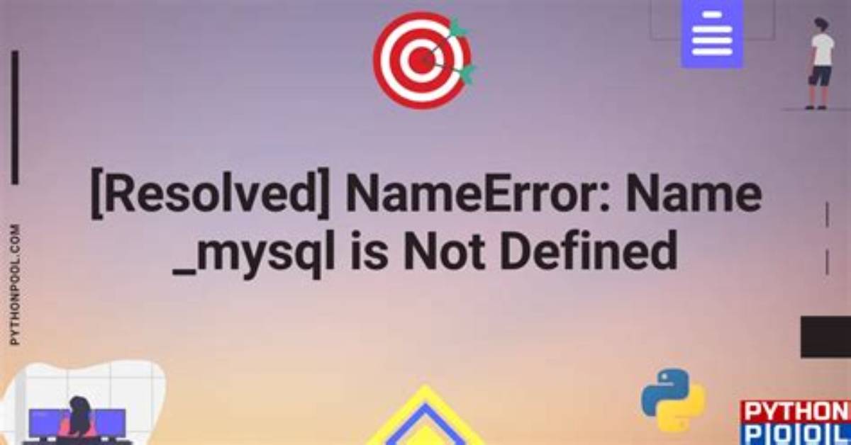 Name '_Mysql' Is Not Defined After Setting Change to Mysql |