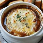 Onion Soup Gratine (French Onion Soup) | Jacques Ppin | Recipe