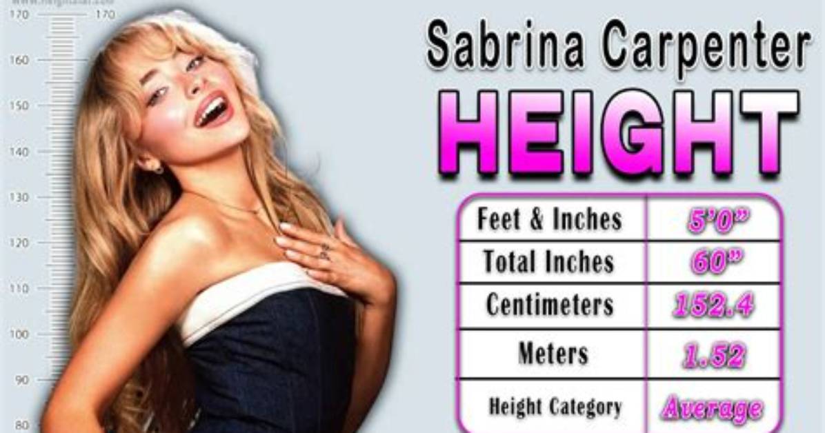 Sabrina Carpenter's Real Height: Unveiling the Truth