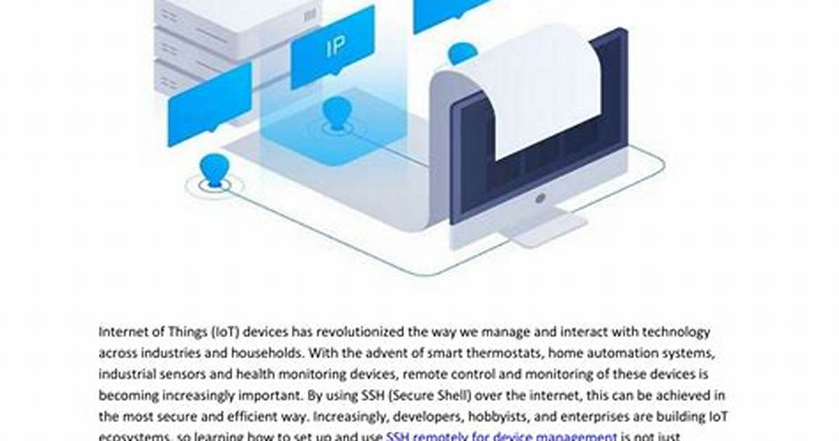Secure Iot Access: Ssh Remote Access Guide & Best Practices