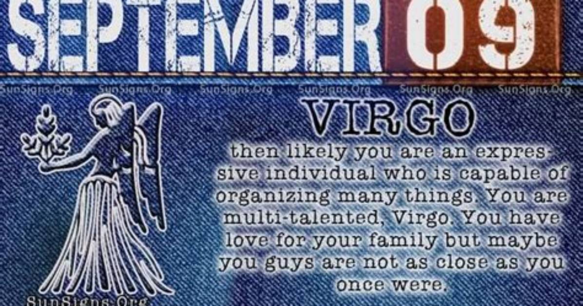 September 9 Zodiac Horoscope Birthday Personality ·