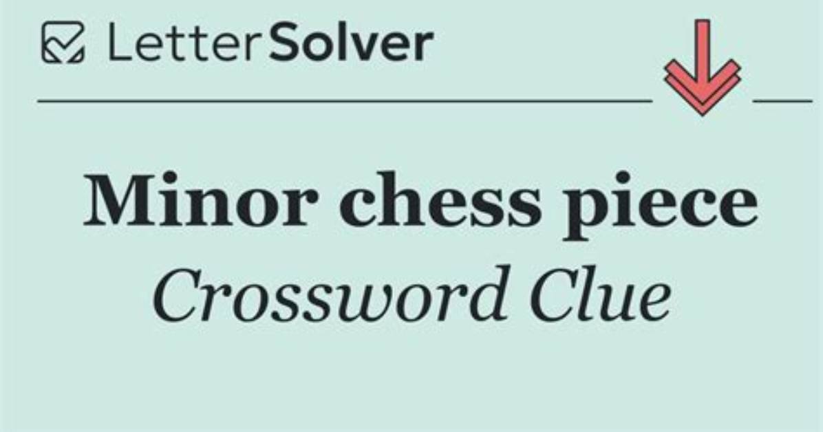 Spanish Chess Piece Crossword Clue Answer