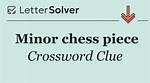 Spanish Chess Piece Crossword Clue Answer