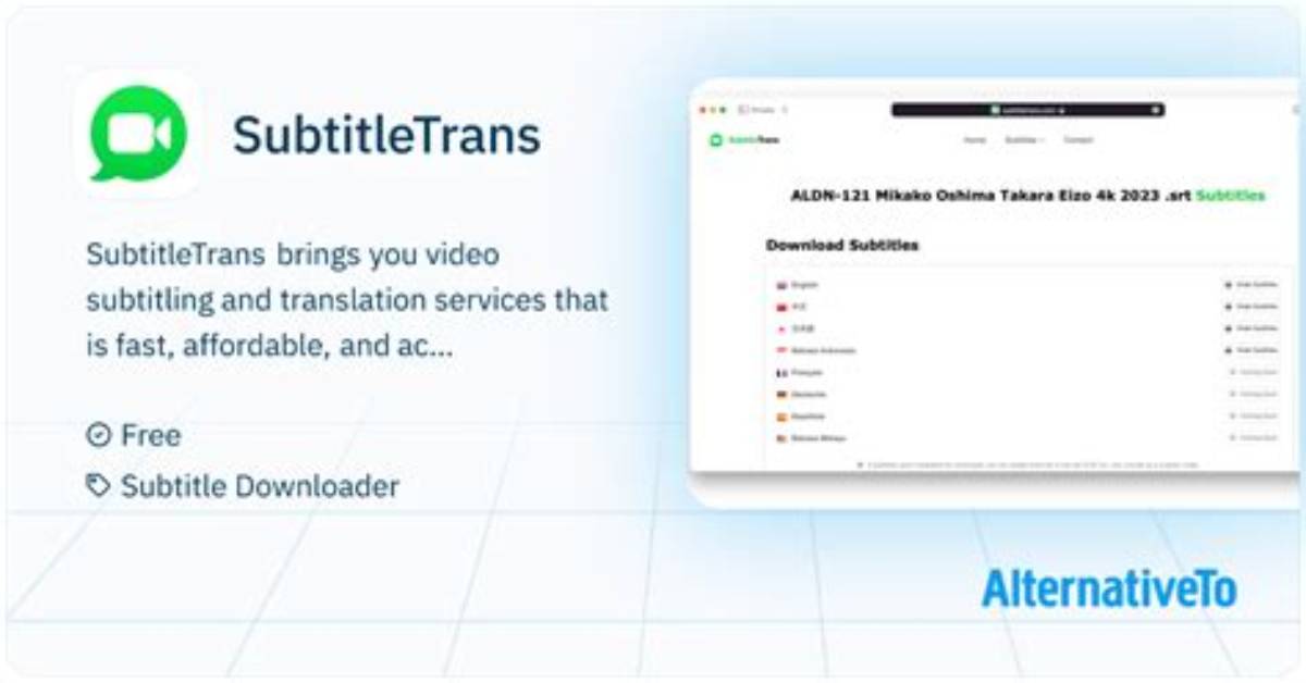 Subtitletrans: Fast, Affordable, Accurate Video Subtitling & Translation Services