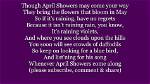The Meaning Behind the Song: April Showers Bring May Flowers by Sail by the Stars