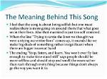 The Meaning Behind the Song: for the Widows in Paradise; for the Fatherless in Ypsilanti by Sufjan S