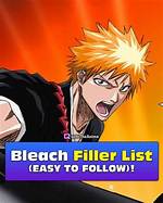 Understanding the Bleach Filler List: What You Need to Know