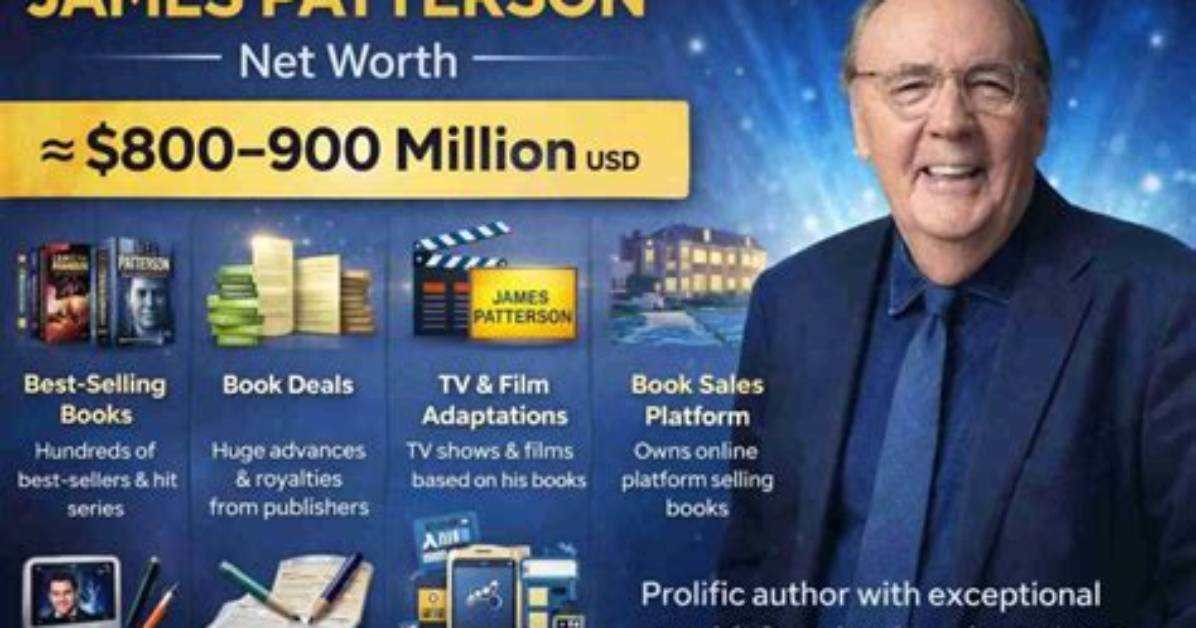 What Is James Patterson Net Worth? Publishing Earnings, Movies and Tv Shows, Net Worth Explored ·